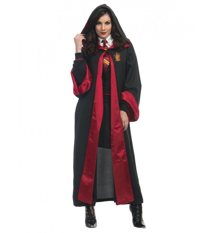 di Harry Potter da donna, uniforme da Grifondoro e cravatta, Costumi Cosplay Carnevale Halloween