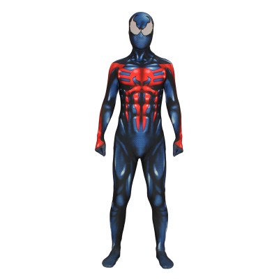 Spider Man Cosplay 2099 Vestito cosplay di SpiderMan Carnevale Halloween