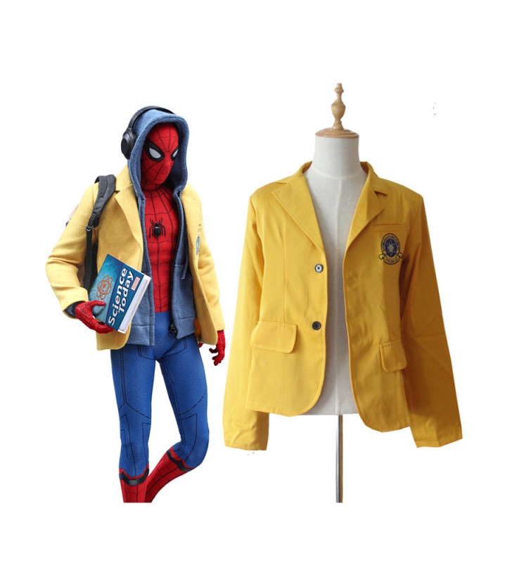 Carnevale SpiderMan cappotto in panno uniforme Costumi Cosplay Carnevale Halloween