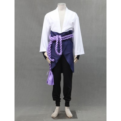 Naruto Shippuuden Uchiha Sasuke per bambini Costumi Cosplay Carnevale Halloween