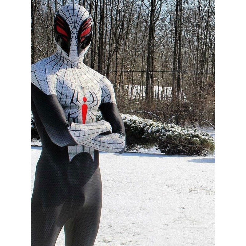 Spider Man Cosplay Age of Apocalypse Abito cosplay di SpiderMan Carnevale Halloween